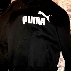 Puma Hoodie Black Medium
